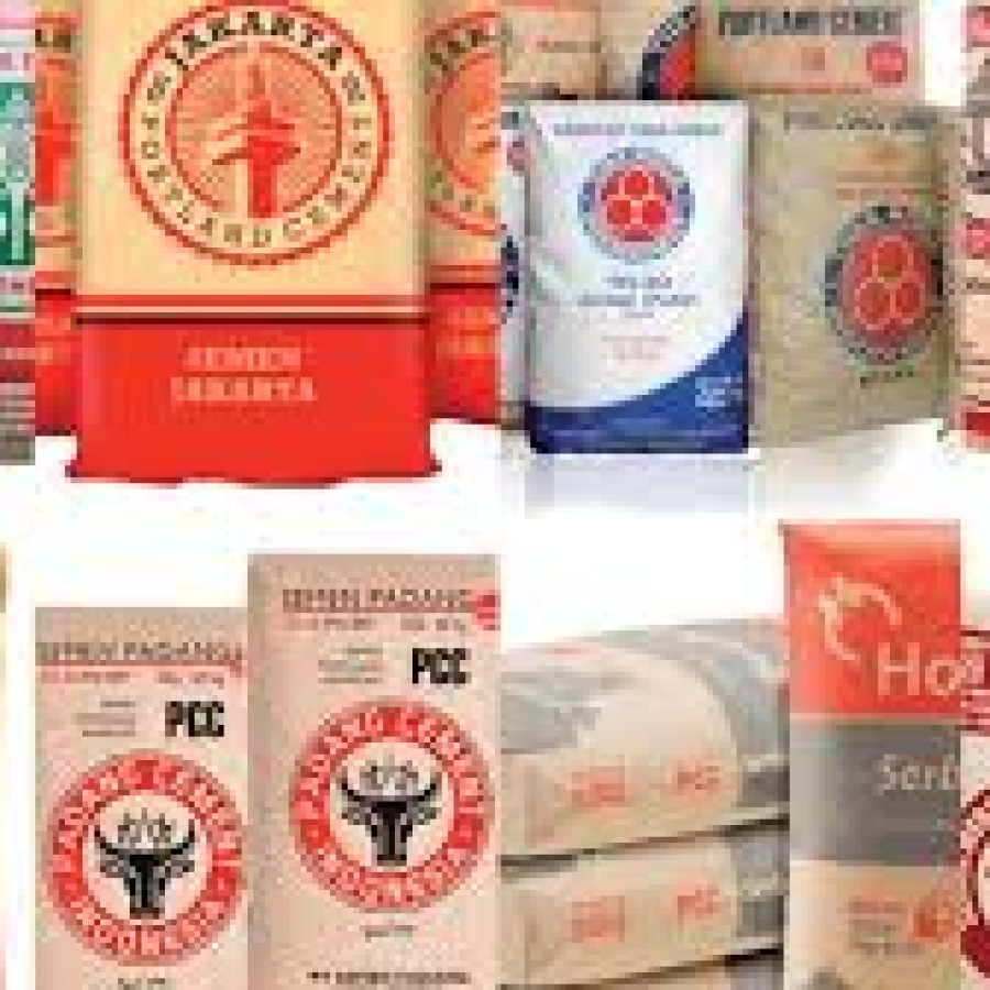 Semen Bangunan (Merk Gersik, Tiga Roda, Holcim, Dll.)