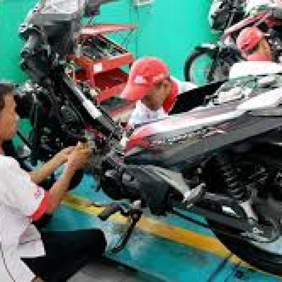 SERVICE  HONDA SUPRA W 2004 XP