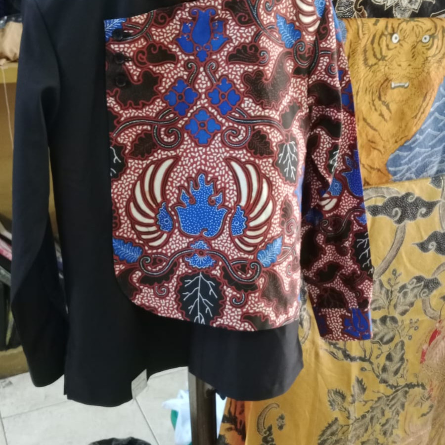 Baju Batik  tulis  bahan atbm sutera baron premium produksi Batik Tulis Nusantarahome made