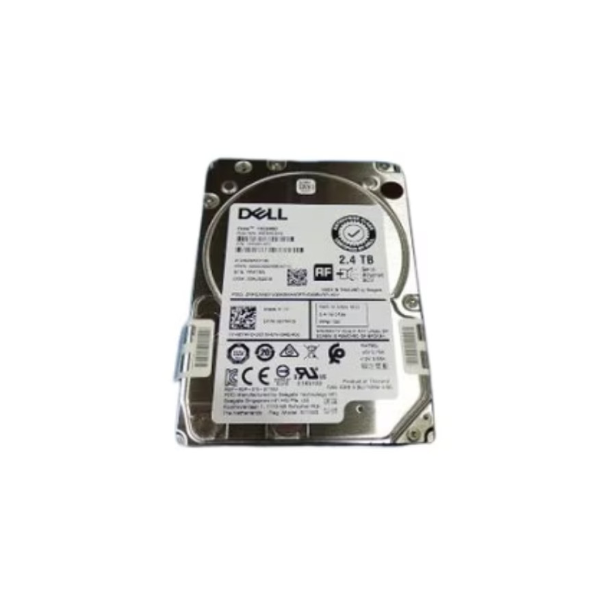 DELL 2.4TB 10K RPM SAS ISE 12Gbps 512e 2.5in Hot Plug Hard Drive, 3.5in HYB CARR