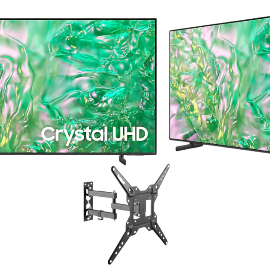 Televisi/TV LED 43" Samsung Smart UA43DU8000 + WALL BRACKET