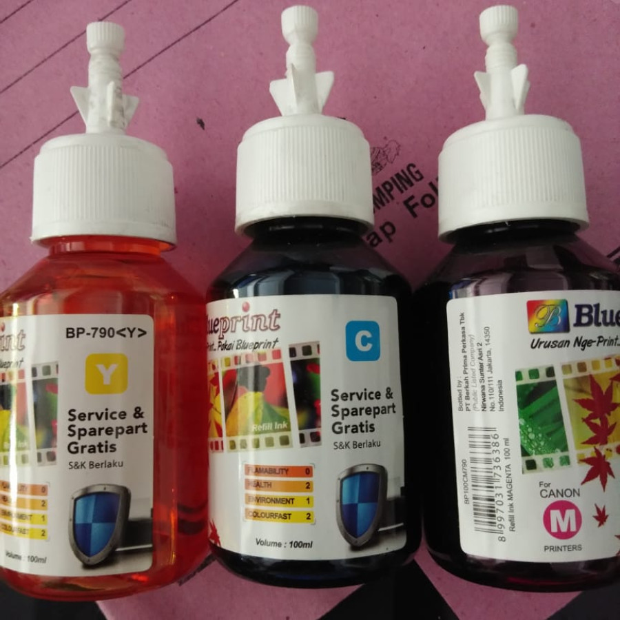 Tinta  Colour Canon MP 237 Merk Blue Print