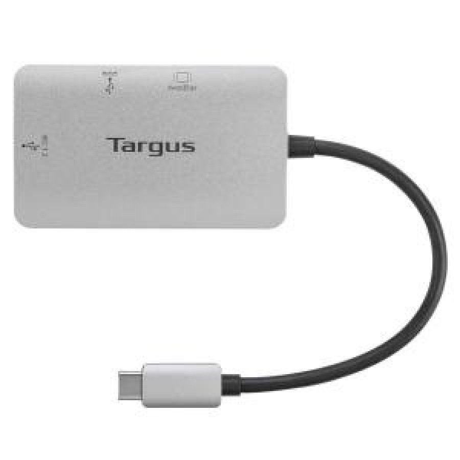 TARGUS USB-C Multi-Port Single Video Adapter and Card Reader with 100W PD Pass-Thru [ACA953]