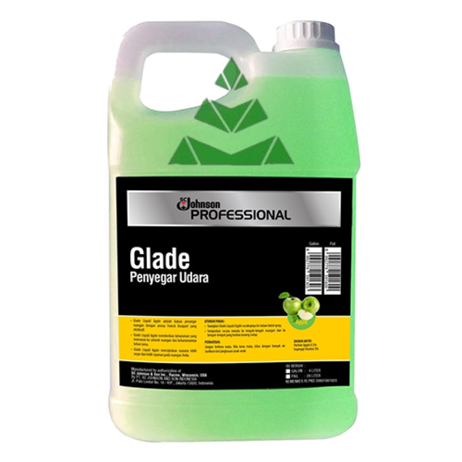 SCJohnson Professional GLADE FRESHNER LIQUID Pengharum Udara APPLE - utama