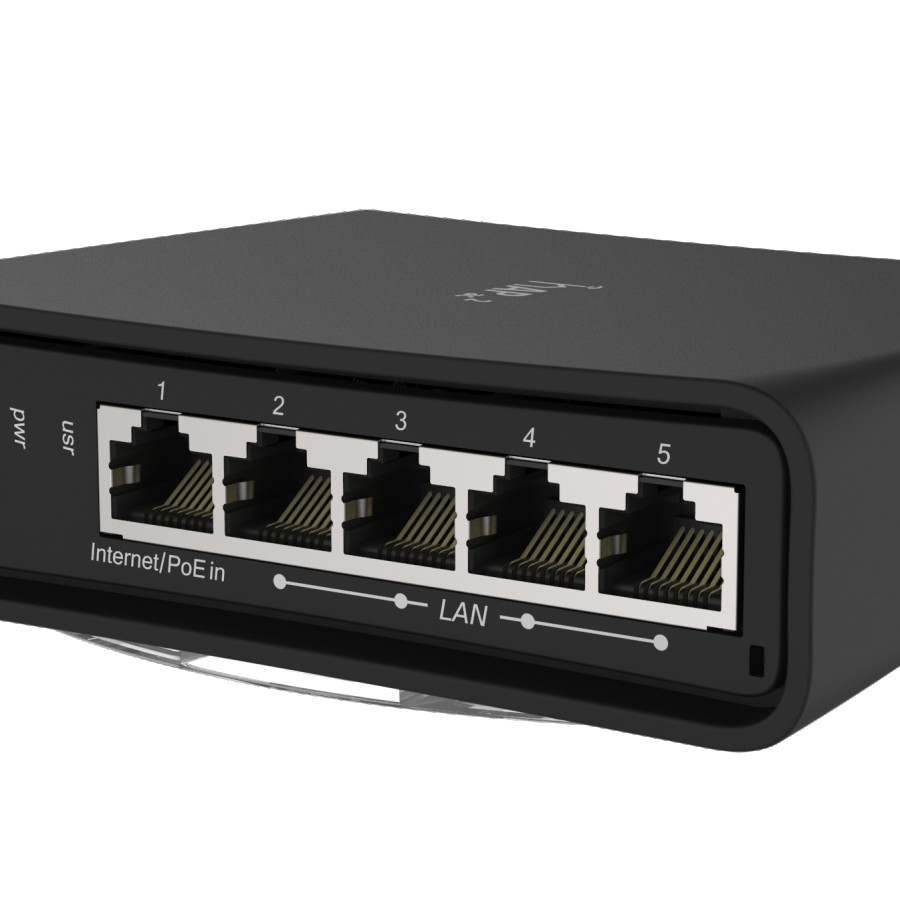Mikrotik dan router  ( Set instalasi sistem manageable) - samping