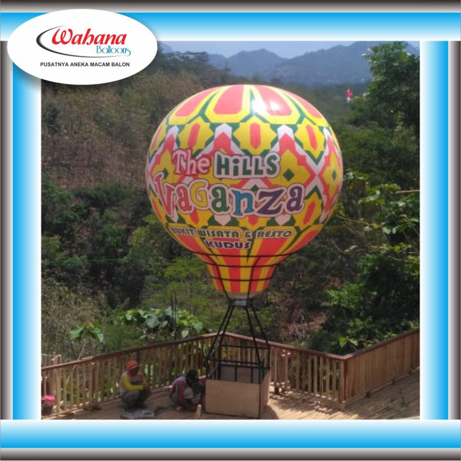 Balon Selfie Spot Foto Tempat Wisata - depan
