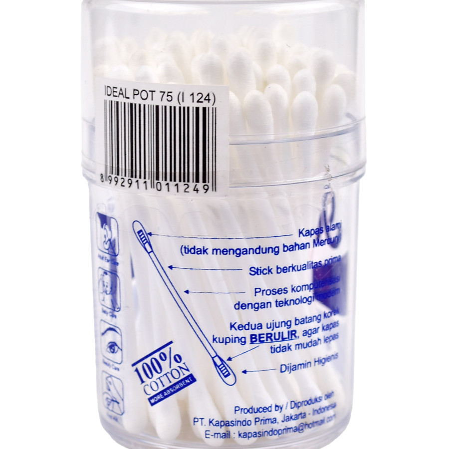 Cotton Bud ideal - depan
