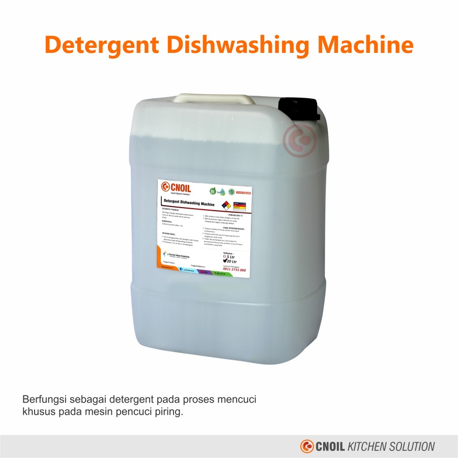 CNOIL Detergent Dishwashing Machine - utama