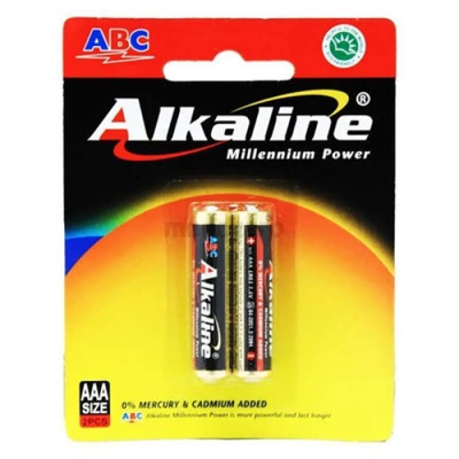 Baterai ABC Alkaline AAA (A3) - Isi 2