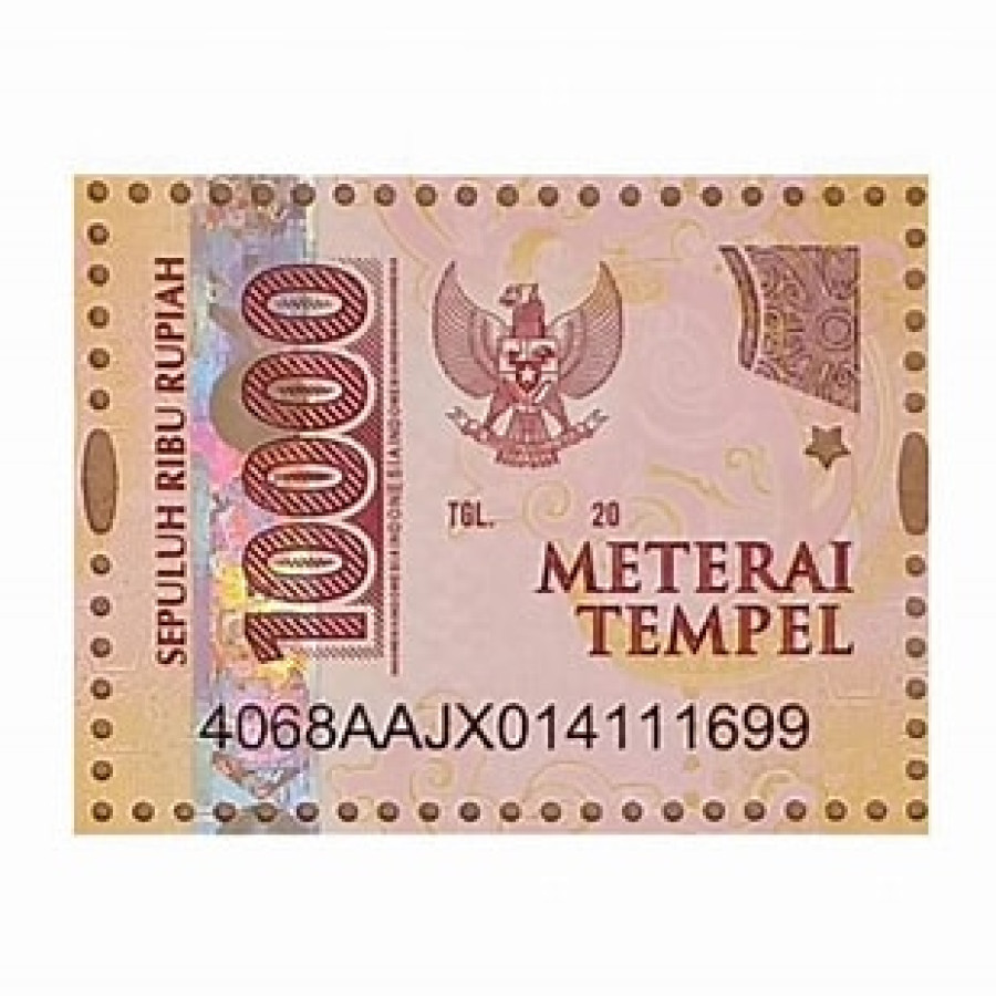 Materai Tempel (MATERAI)