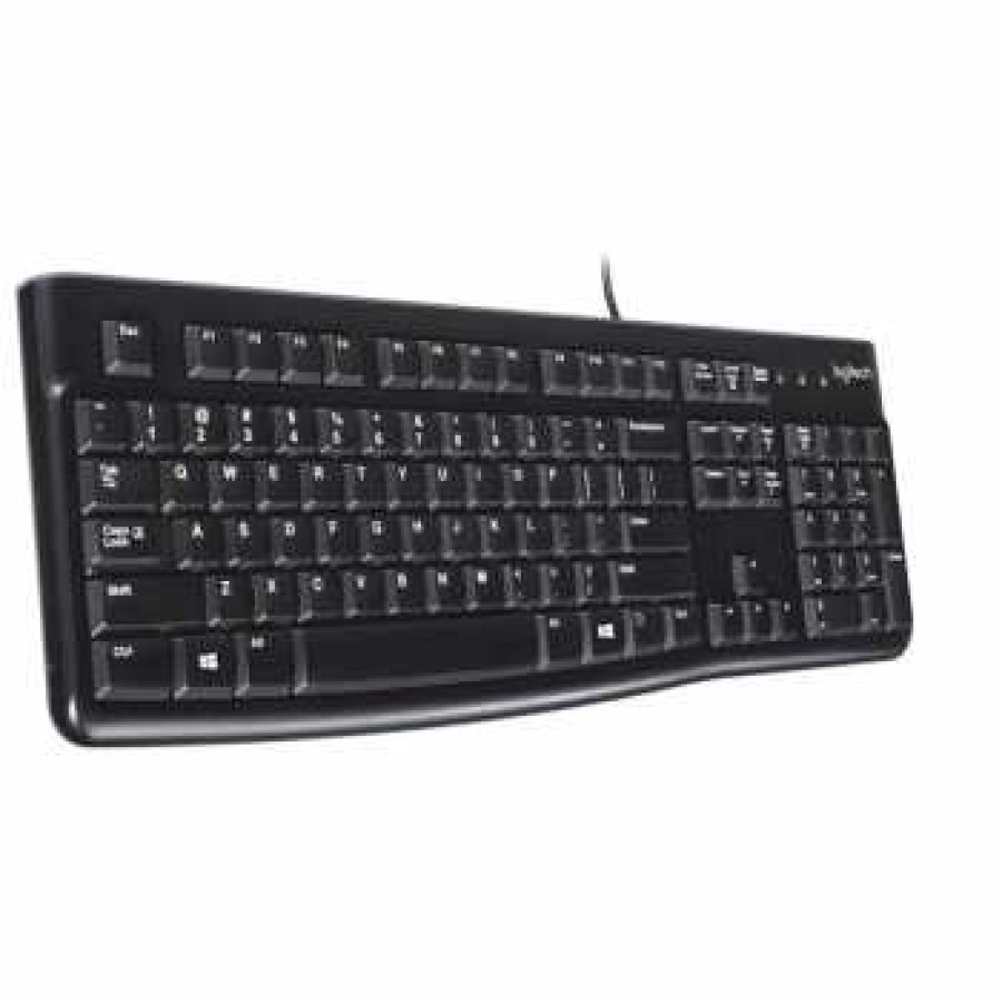 Logitech USB Keyboard - K120 - Black - depan