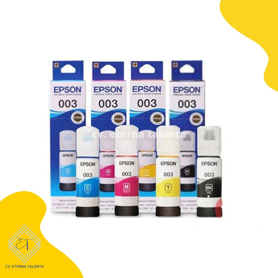 Epson 003 Cyan, Magenta, Yellow