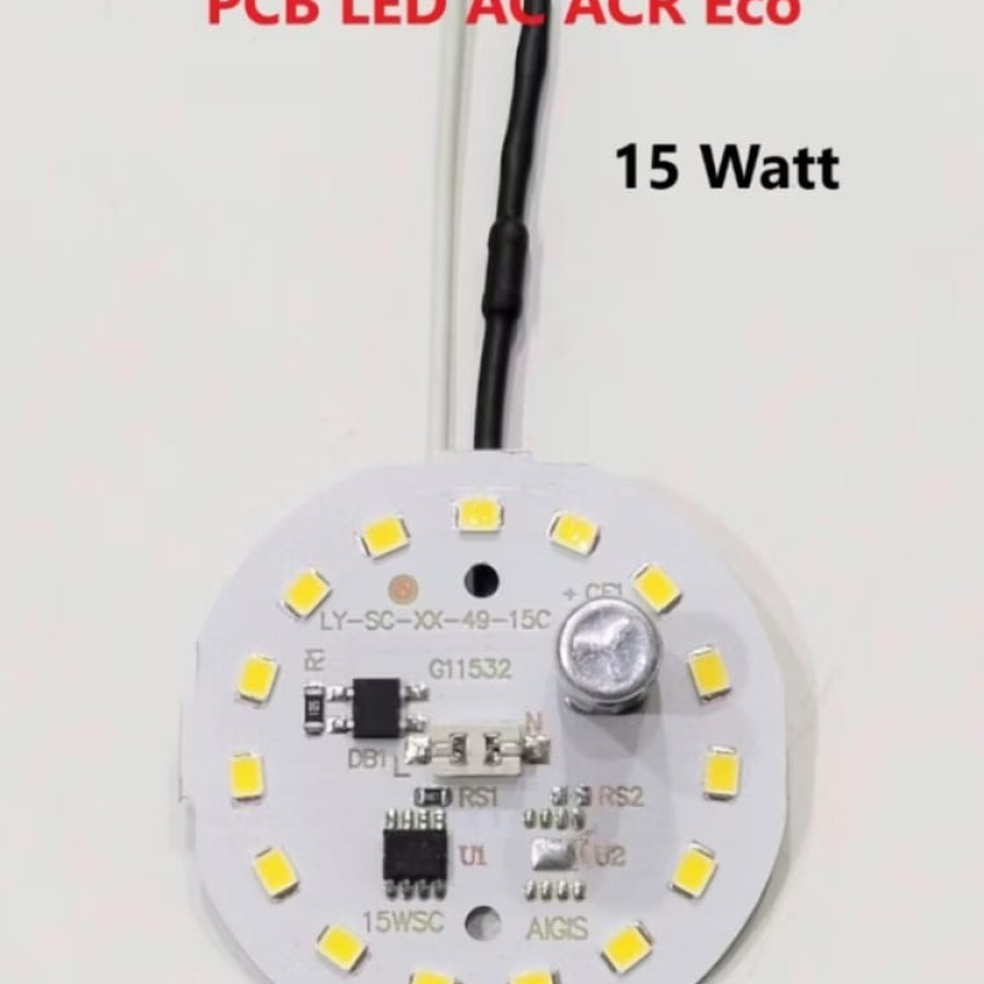 PCB LED AC 15 WATT - depan