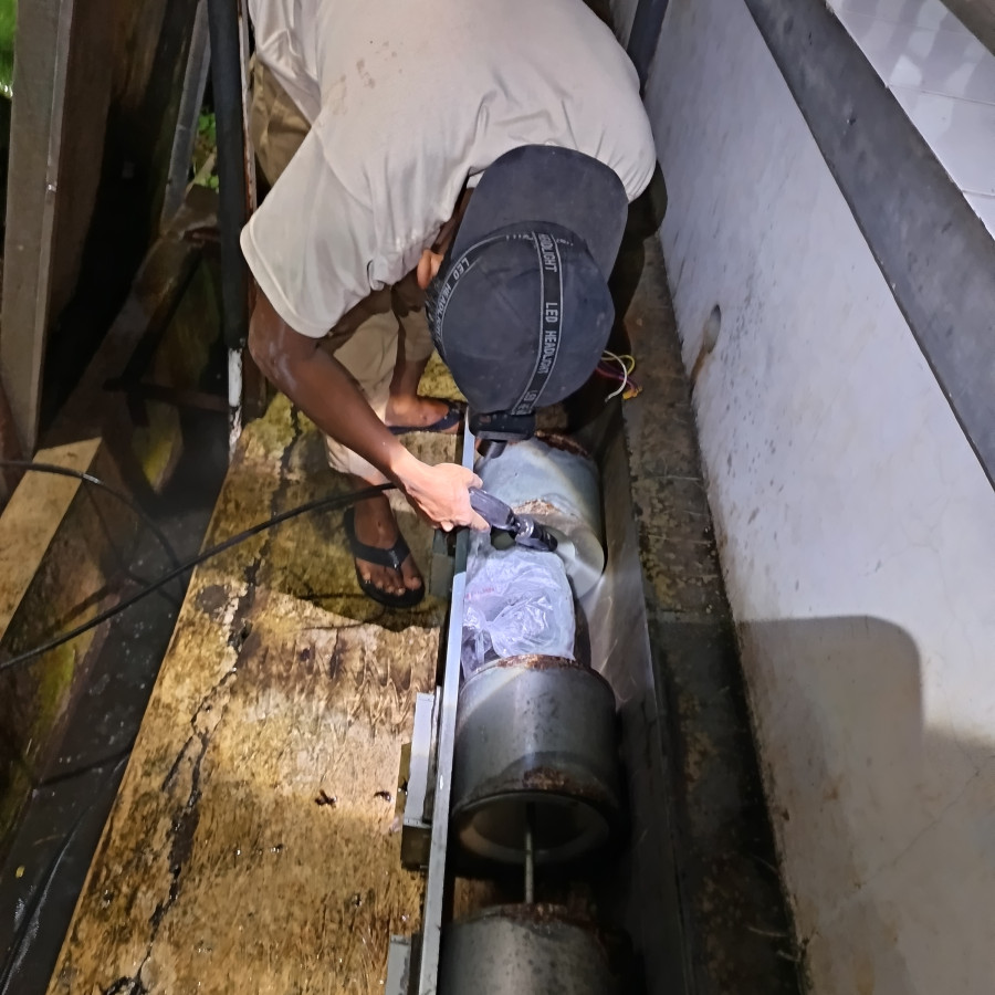 PERBAIKAN HEPA & AC SPLIT DUC - samping