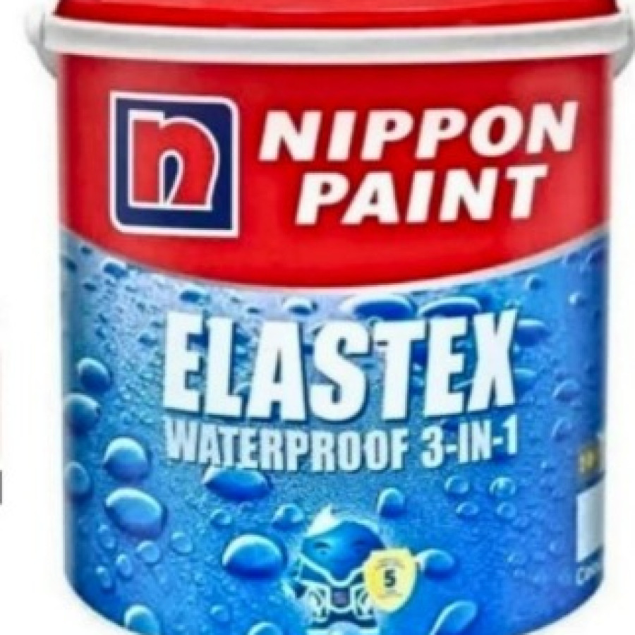 Cat Tembok Elastex Waterproof 3 in 1 Nippon Paint 5 Kg