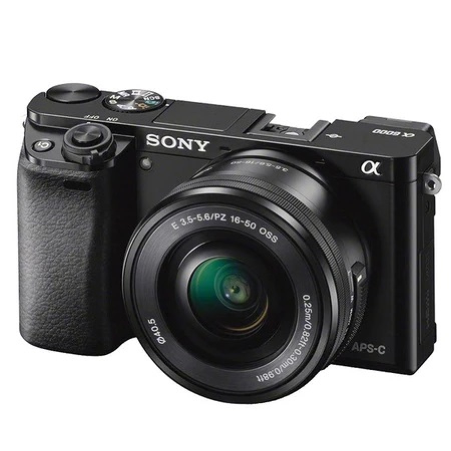 KAMERA SONY ALPHA A6000 / A6000 / SONY A6000 KIT 16-50MM OSS WIFI ORIGINAL - depan
