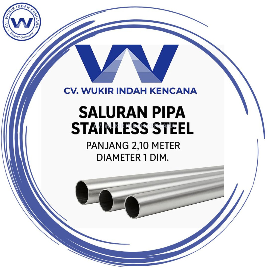 Saluran pipa Stainless Stell