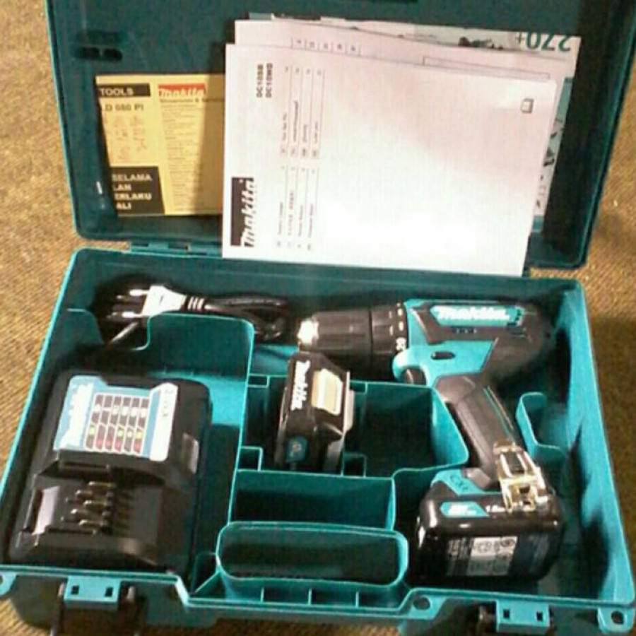Cordless Mesin Bor Baterai Makita DF333DWYE - DF 331 DWYE
