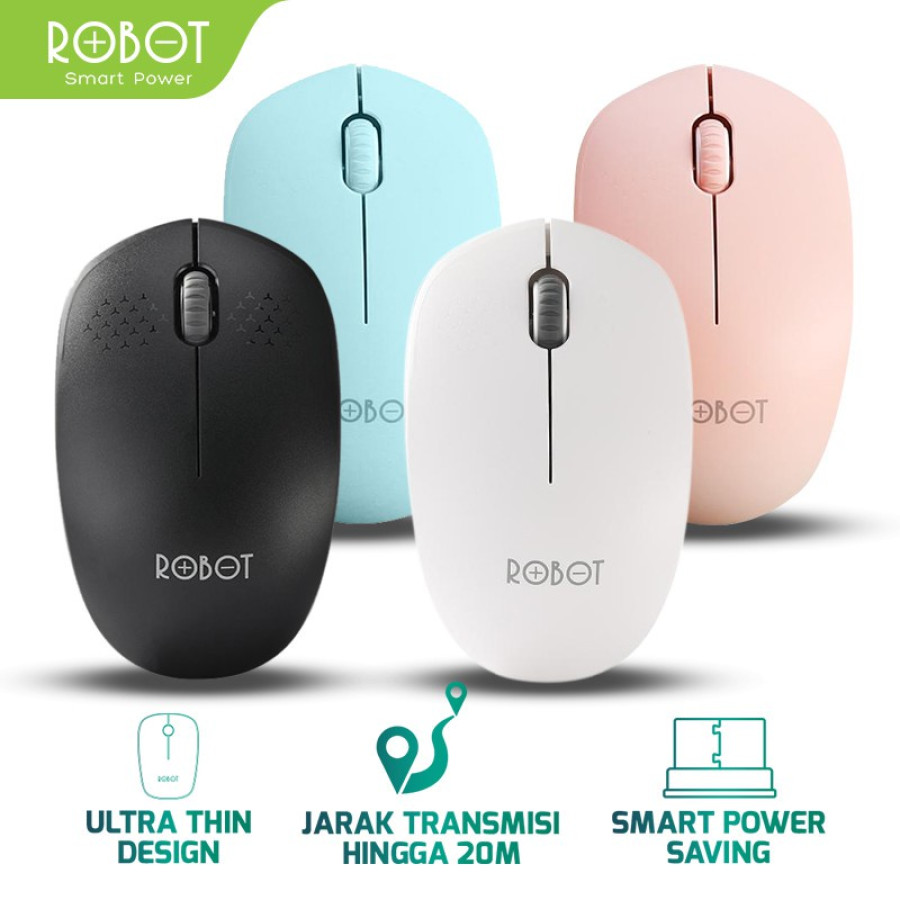 Mouse Wireless Robot M210