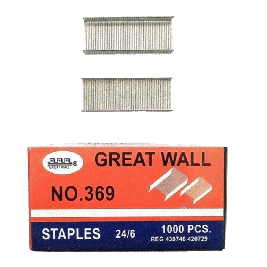 Isi Staples Great Wall No. 369 Ukuran Besar