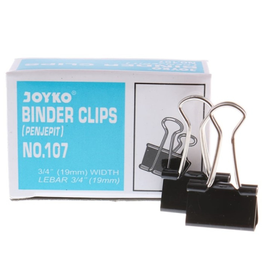 BINDER CLIPS NO 107 JOYKO