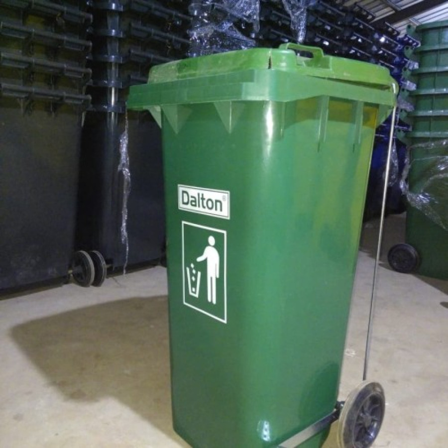 DALTON BAK SAMPAH RODA 240 LTR