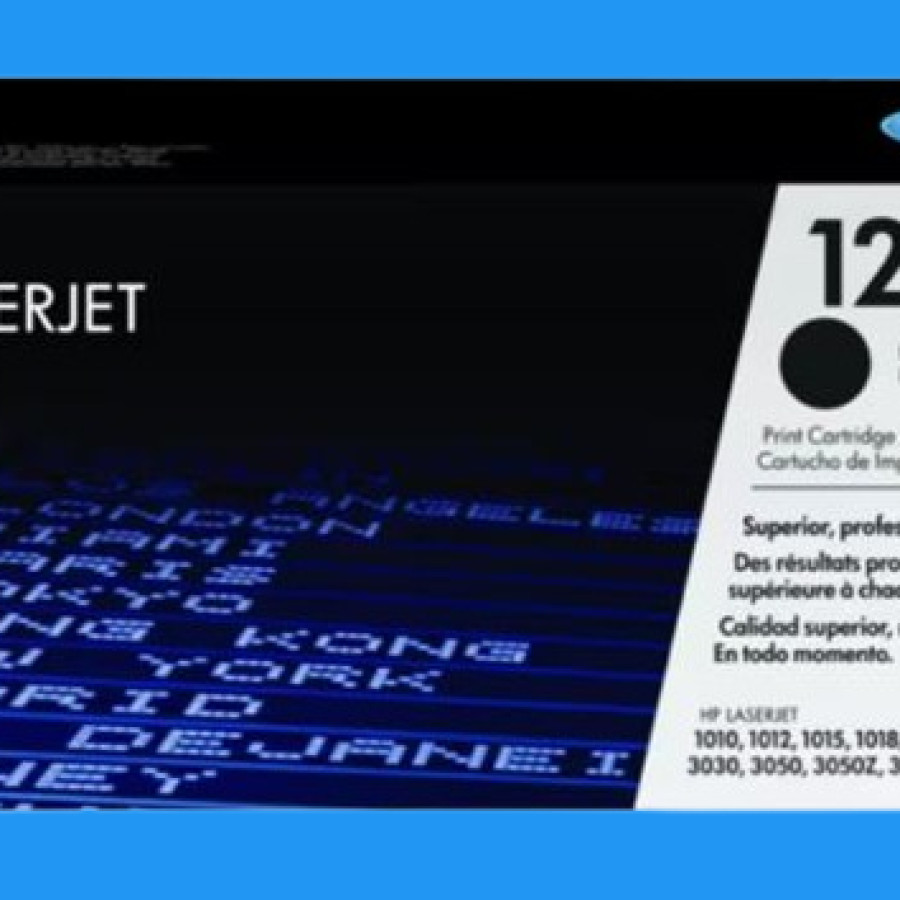 Cartridge  Printer LaserJet 12A merk hp