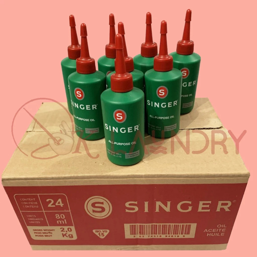 Ole Mesin Jahit Singer 80 ml (24 botol/box)
