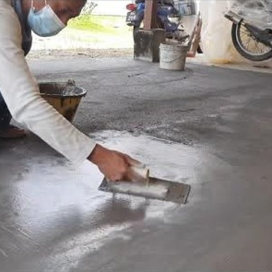 Perbaikan Lantai Parkiran per m2 - depan