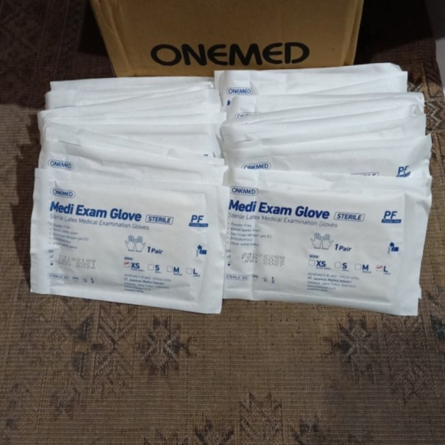 Handscoen steril MEDI EXAM GLOVE