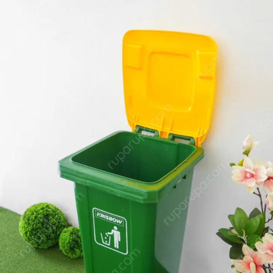 Tempat Sampah Krisbrow 120 Liter - detail