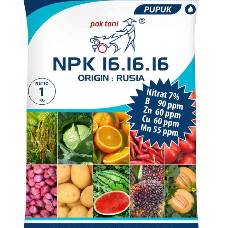 Pupuk NPK 16:16:16 Pak Tani
