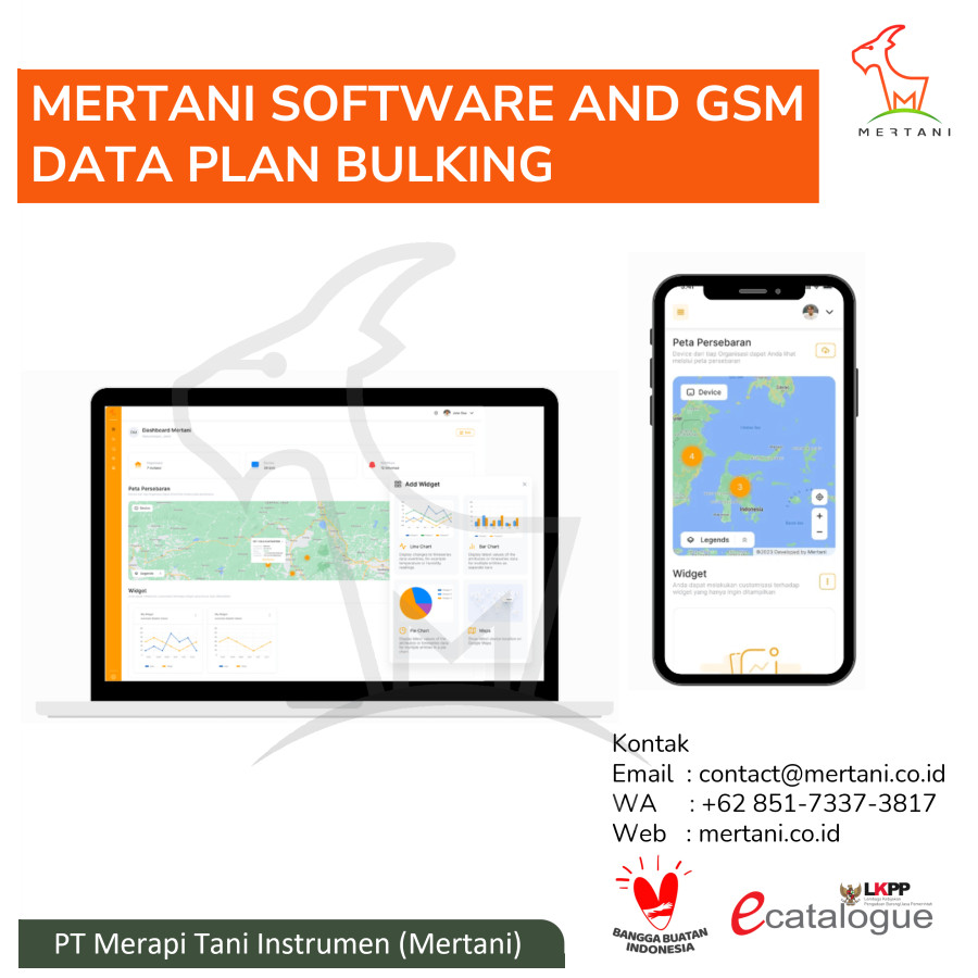 MERTANI SOFTWARE AND GSM PLAN BULKING (1 Tahun 1 Parameter)