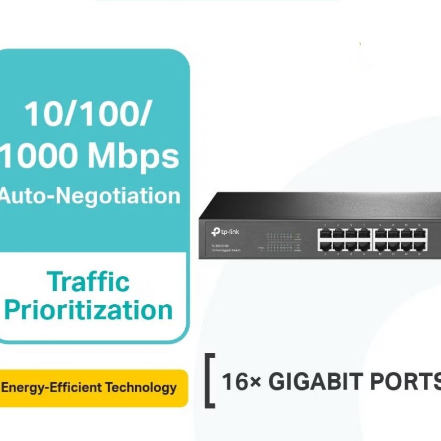 Switch Hub TP-LINK 16 Gigabit ports