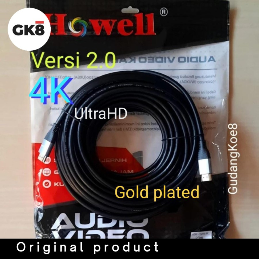 Kebel HDMI 20 Meter - samping