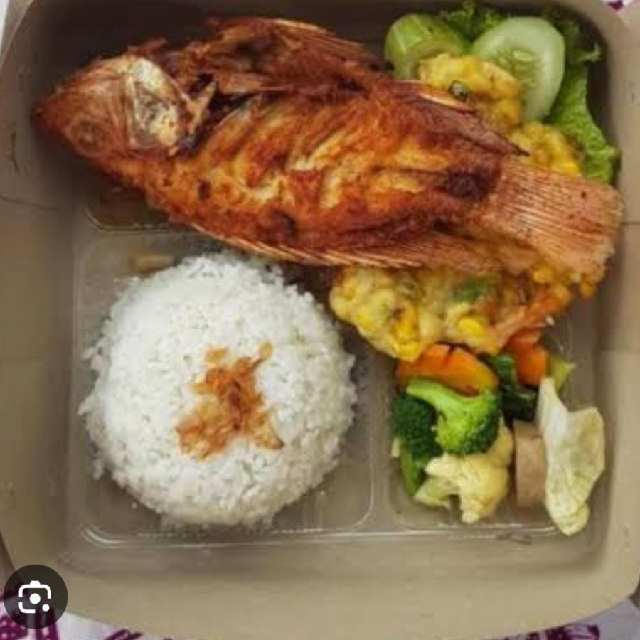 Nasi DUS Godhong Jeruk Paket B - depan