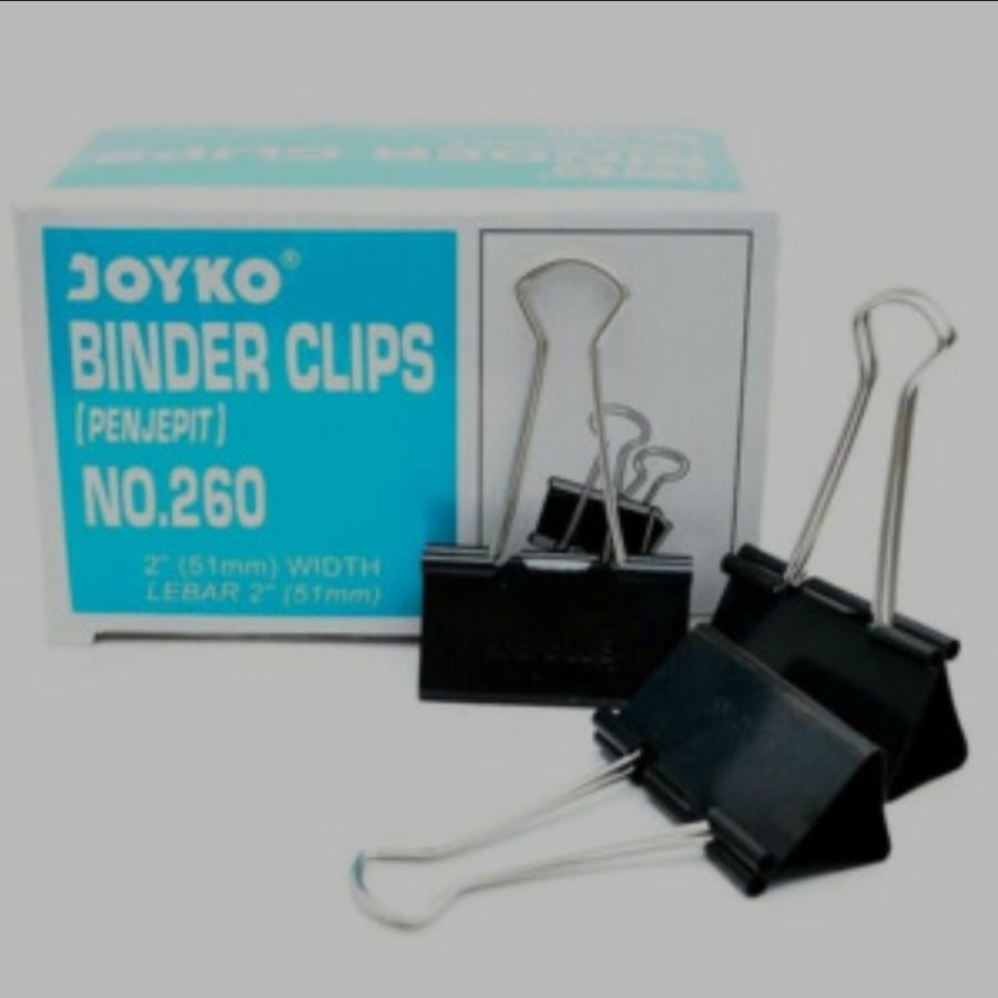 Binder Clips No. 260 Joyko