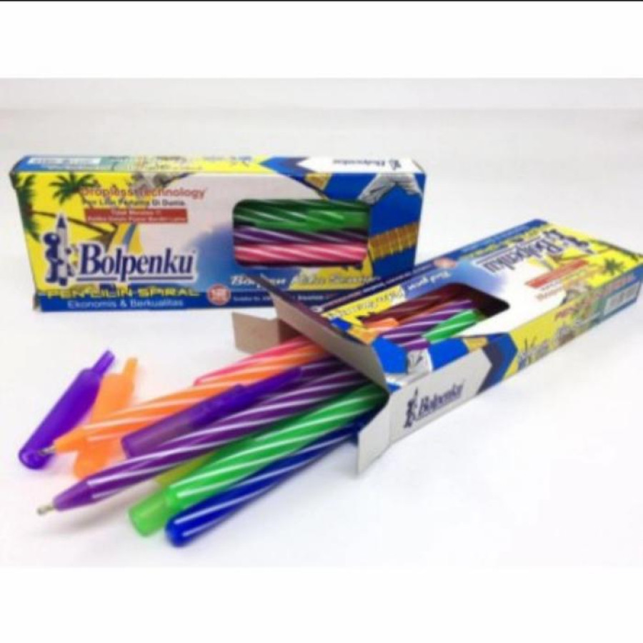 Pulpen Lilin Spiral merk Bolpenku