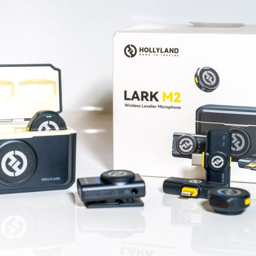 Hollyland Lark M2 Duo Combo Microphone Mic Wireless - utama