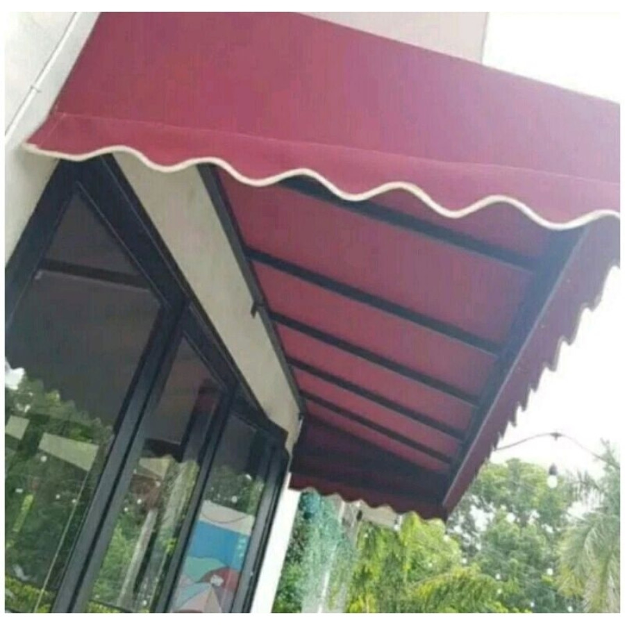 ATAP CANOPY BAHAN KAIN KANVAS TEBAL - utama