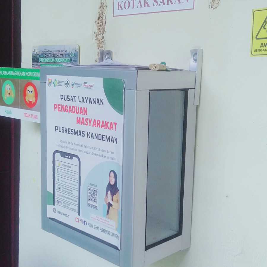 Kotak Saran - samping