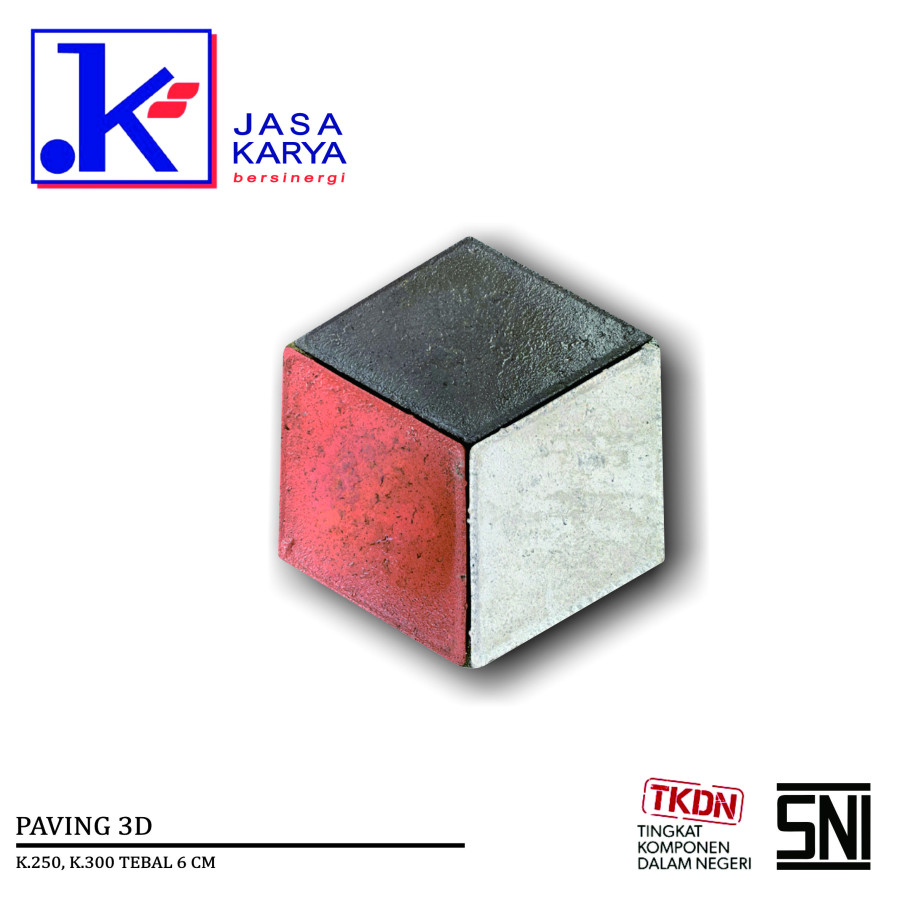 PAVING 3D 6CM K300
