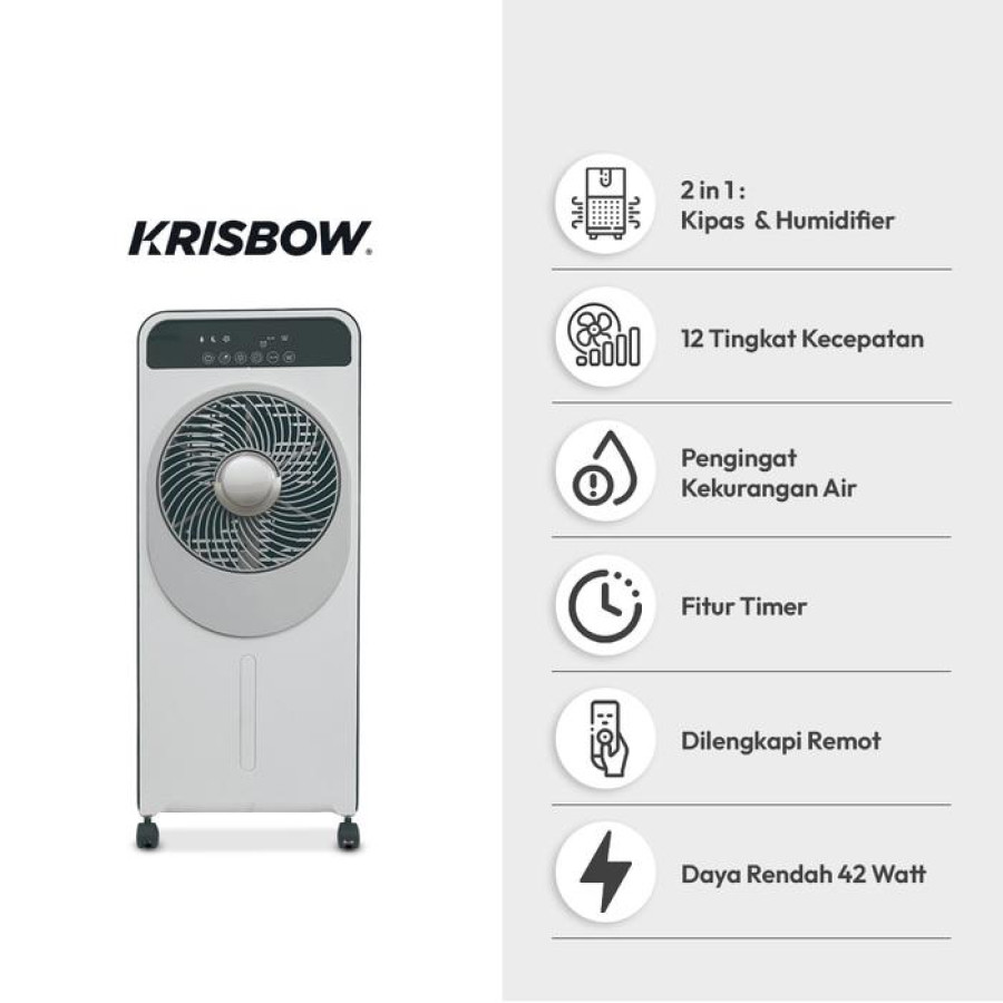 KRISBOW 1.5 LTR KIPAS ANGIN UAP BARU - depan