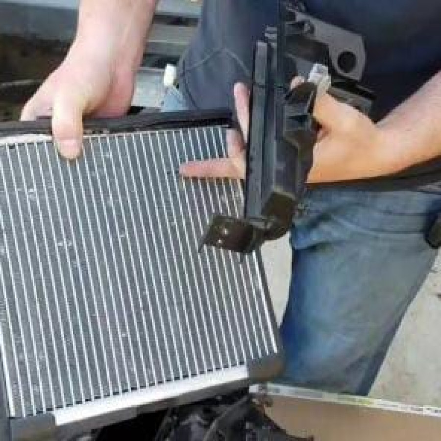 Cleaning evapurator