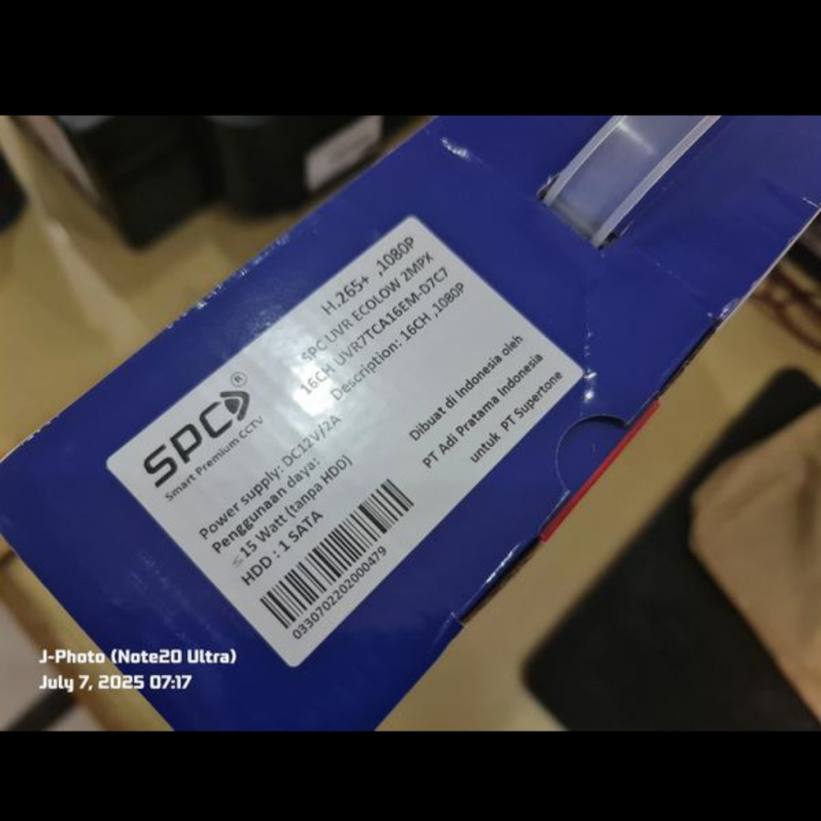 Spc Dvr Uvr 16channel - detail
