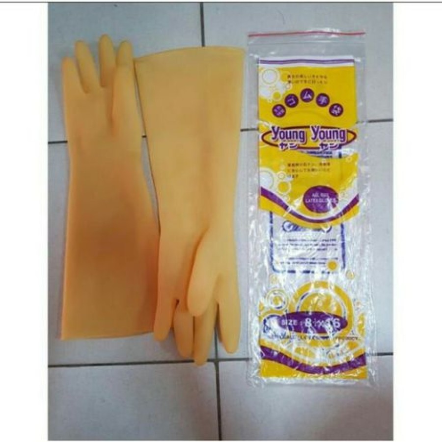 Sarung Tangan Latex Panjang Young-Young