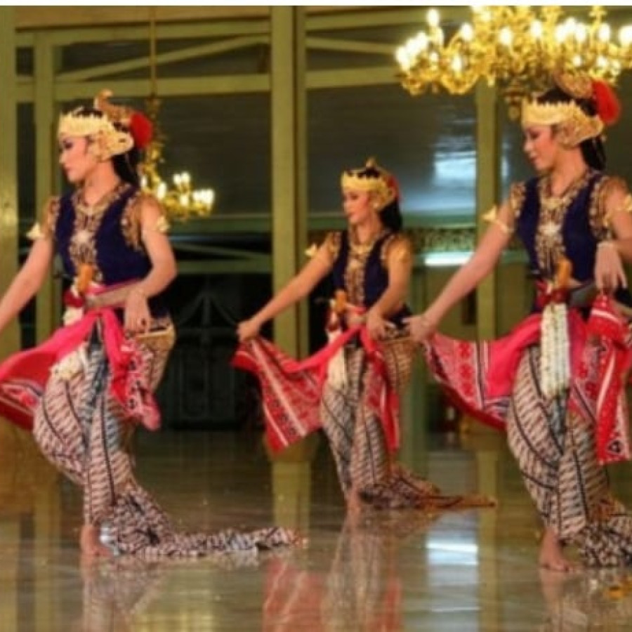 KESENIAN SANGGAR SERIMPI - samping