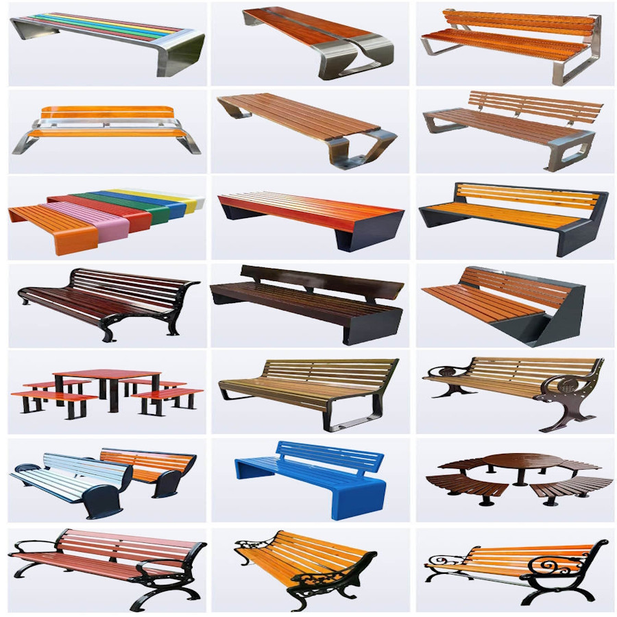 Kursi Taman Outdoor Antik HR622 - detail