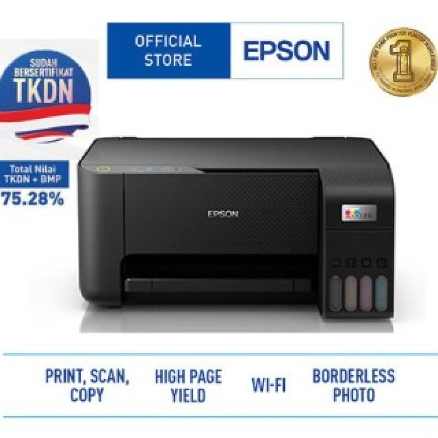 Printer EPSON L3251 TKDN InkTank Multifungsi Print Scan Copy Wireless