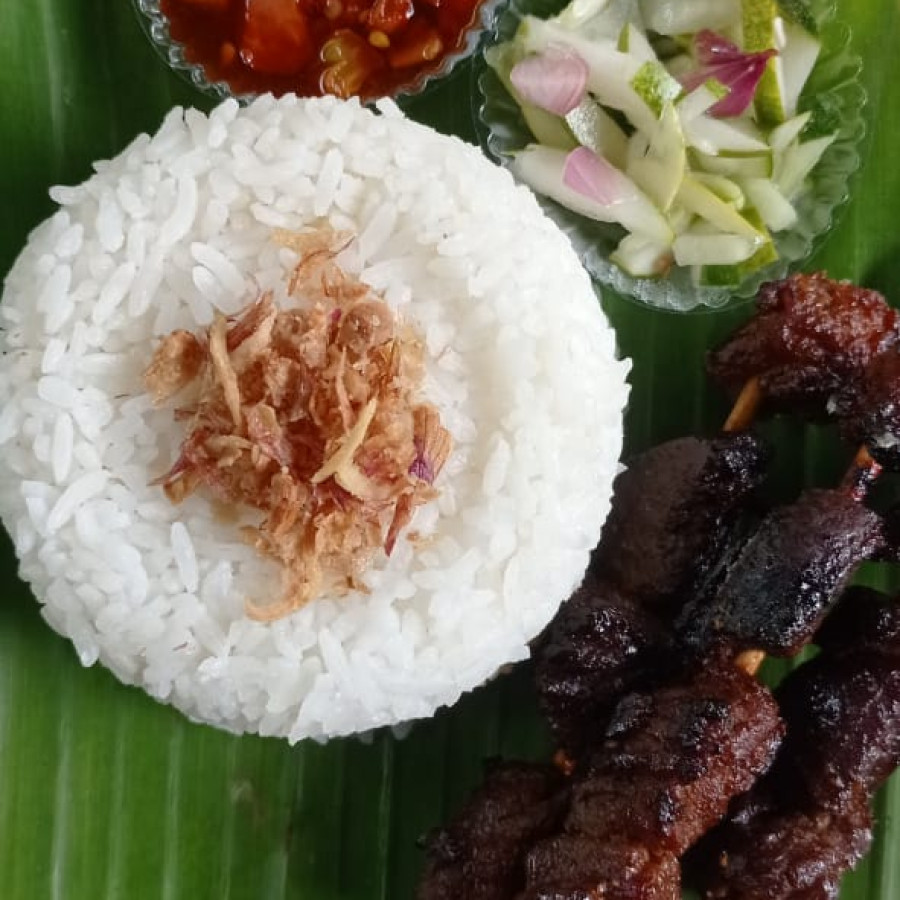 Nasi Sate Kambing - utama